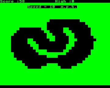 Racer (1982)(Beebug)[a][RACER] screen shot game playing